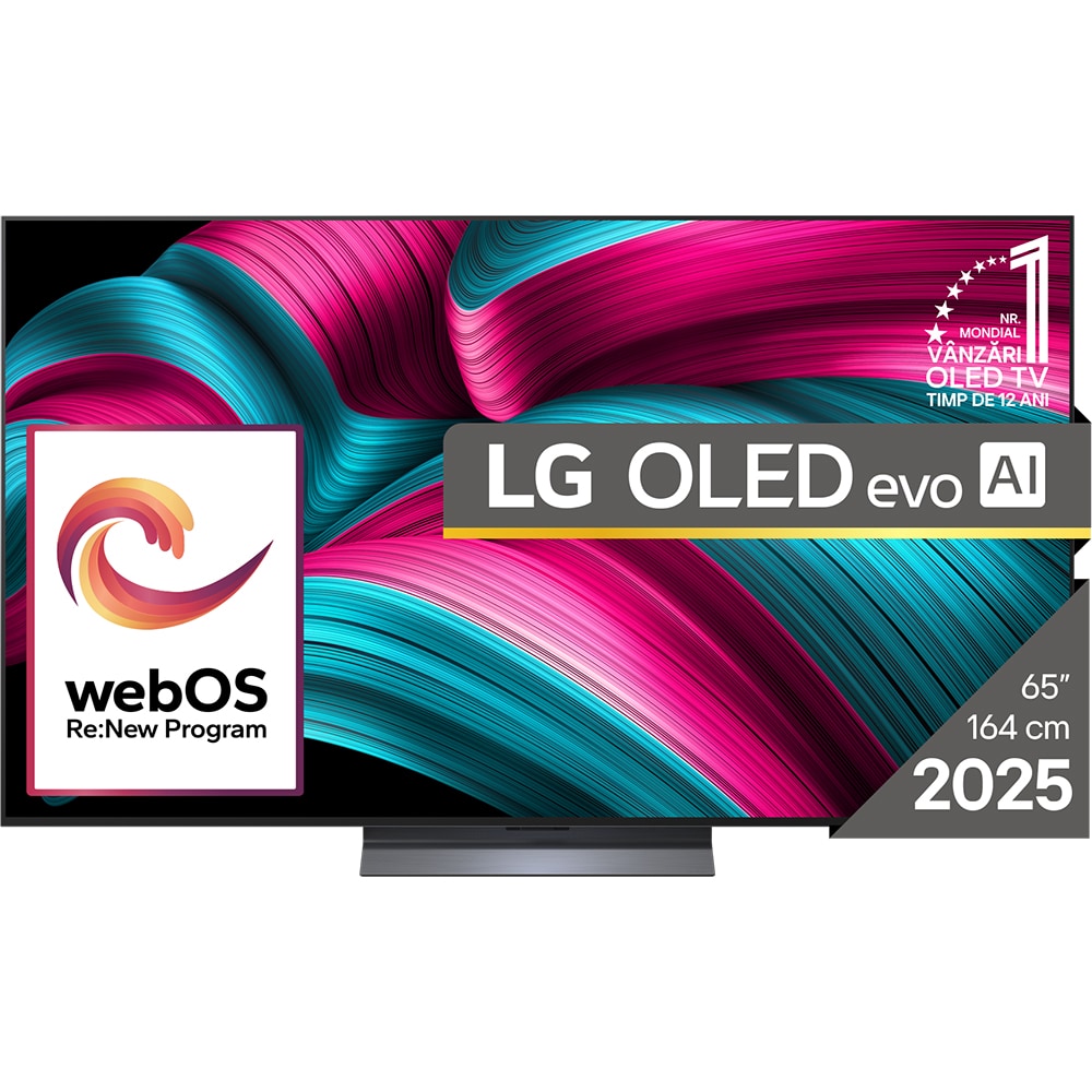 Televizor OLED Evo Smart LG 65C51LA, Ultra HD 4K, HDR, 164cm