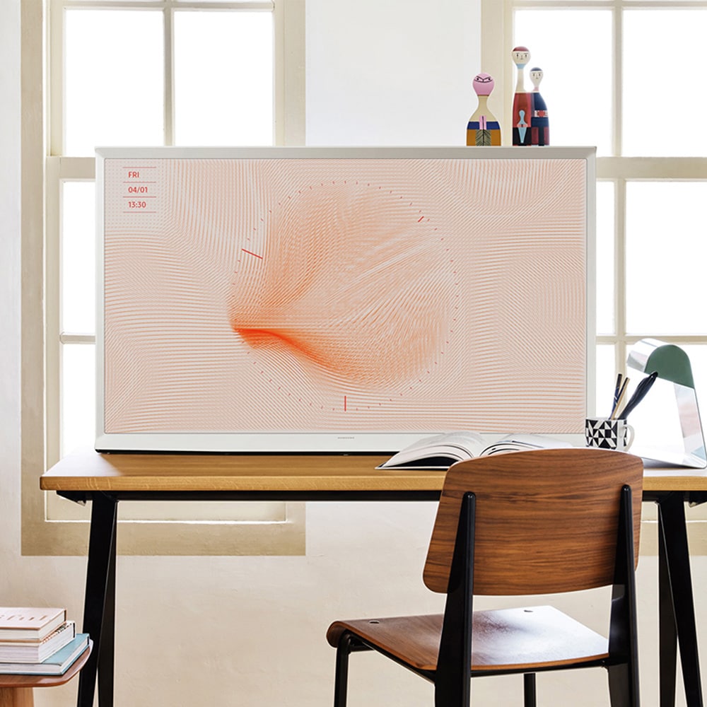 Televizor Lifestyle The Serif QLED SAMSUNG 55LS01BG, Ultra HD 4K, 138cm