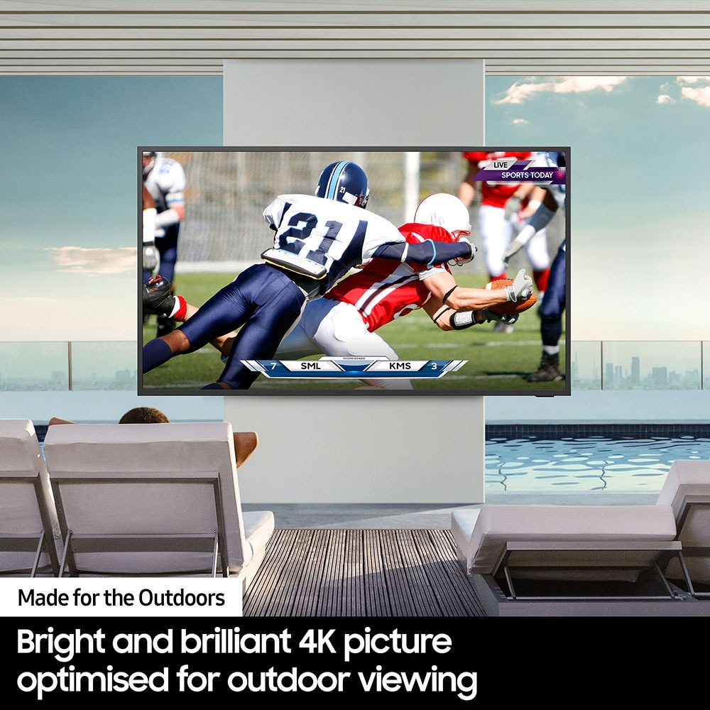 Televizor Lifestyle The Terrace QLED SAMSUNG 55LST7TG, Ultra HD 4K, 138cm