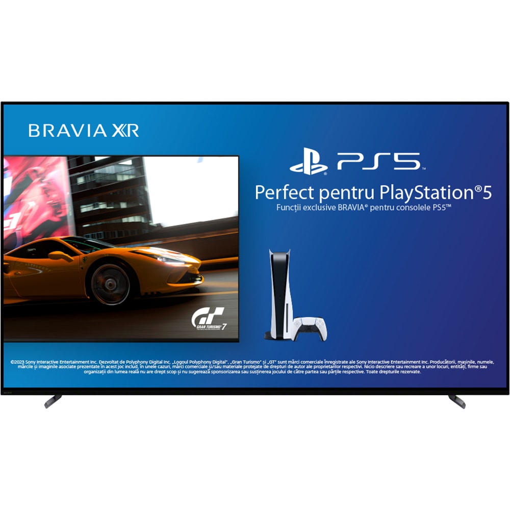 Televizor OLED Smart SONY BRAVIA XR 55A80L, Ultra HD 4K, HDR, 139cm
