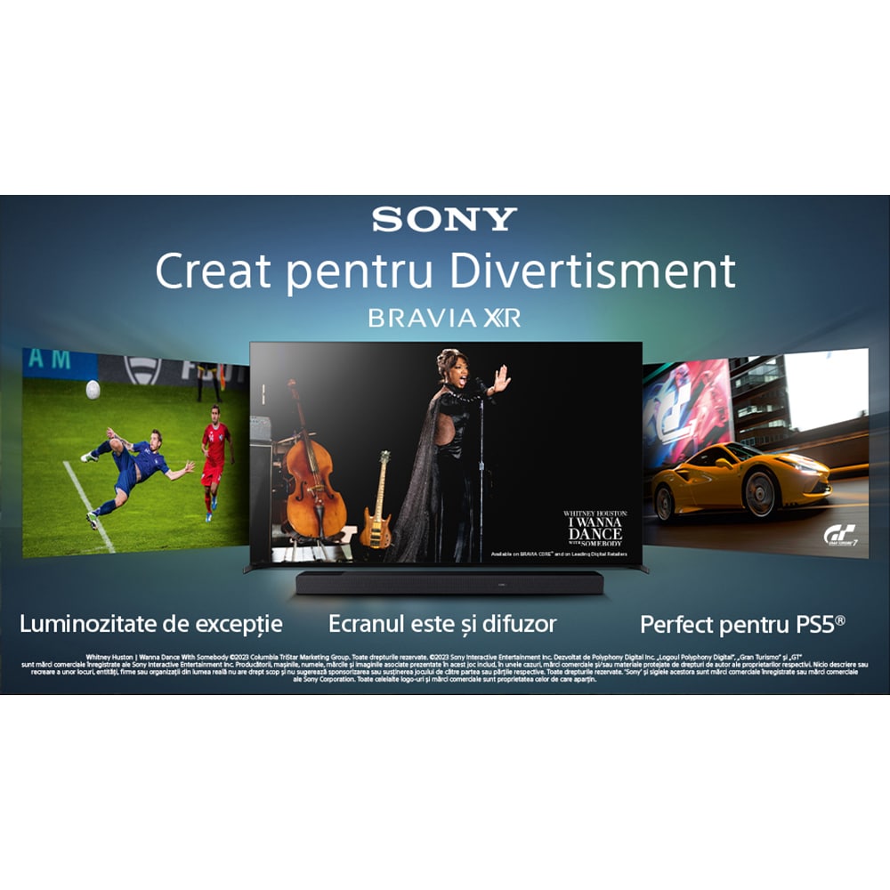 Televizor LED Smart SONY Bravia 55X90L, Ultra HD 4K, HDR, 139cm
