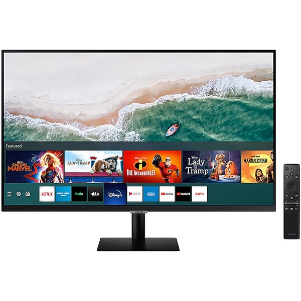 Monitor LED VA SAMSUNG LS27AM500NUXEN, 27", Full HD, 60Hz, negru