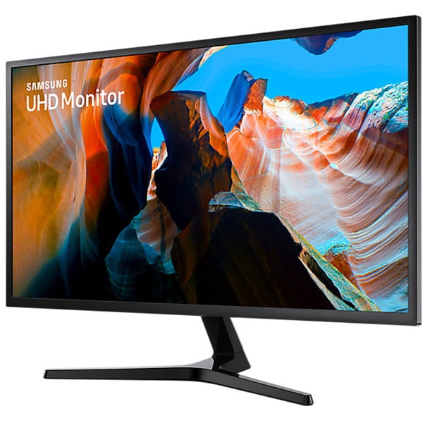 Monitor LED VA SAMSUNG LU32J590UQUXEN, 32", UHD 4K, 60Hz, FreeSync, negru