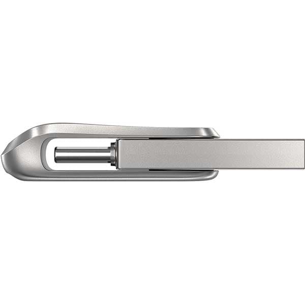 Memorie USB SANDISK Ultra Dual Drive Luxe USB 3.1, Type C, 64GB, 150MB/s, argintiu