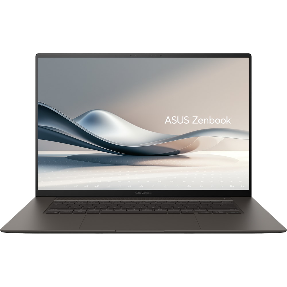 Laptop ASUS Zenbook 16 OLED UM5606WA-RJ240X, AMD Ryzen AI 9 HX 370 pana la 5.1GHz, 16" 3K, Touch, 32GB, SSD 1TB, AMD Radeon 890M Graphics, Windows 11 Pro, Zumaia Grey