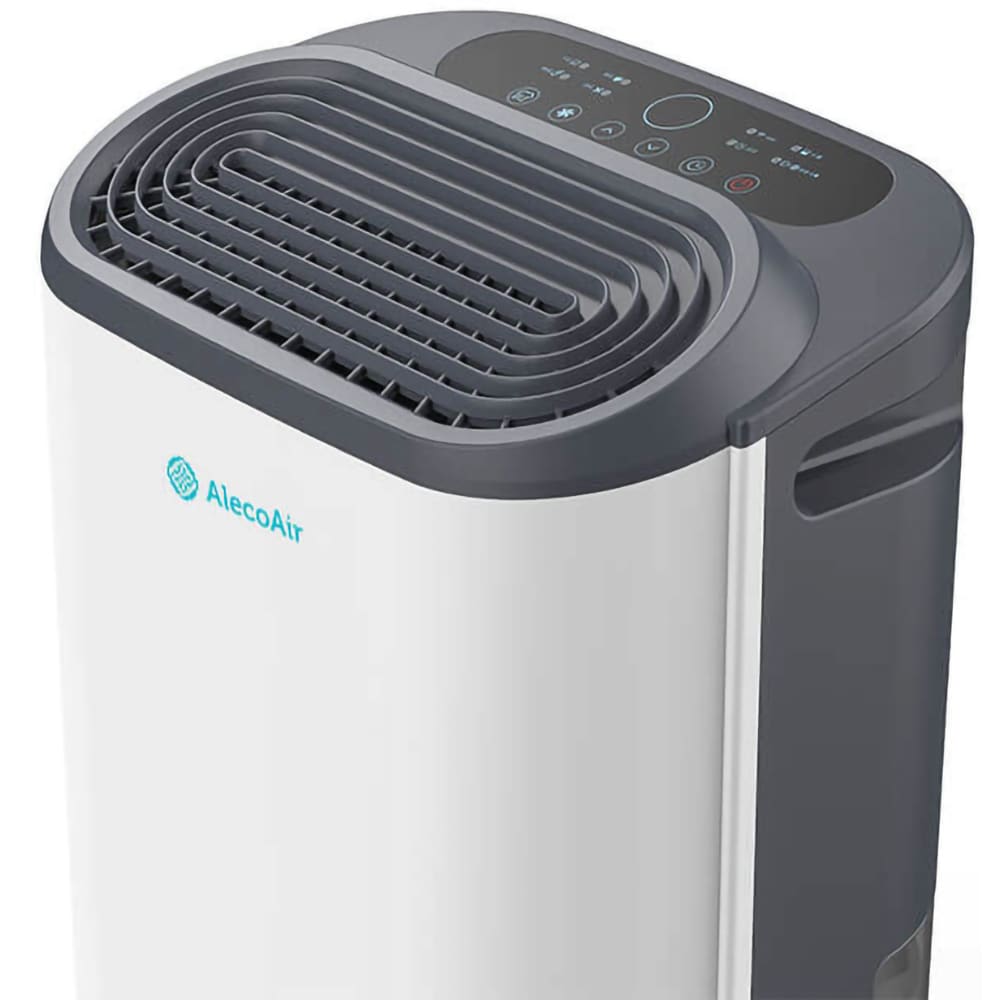 Dezumidificator si purificator aer ALECOAIR D22 Purify, 22l/zi, 320W, WiFi, HEPA, Ionizare, Uscare Rufe, alb