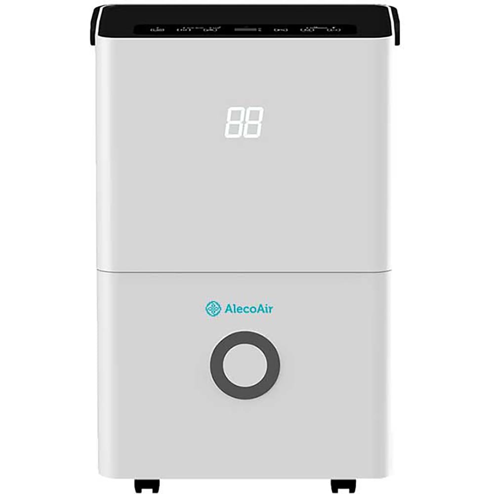 Dezumidificator si purificator aer ALECOAIR D30 Grande, 30l/zi, 600W, Wifi, Uscare rufe, alb