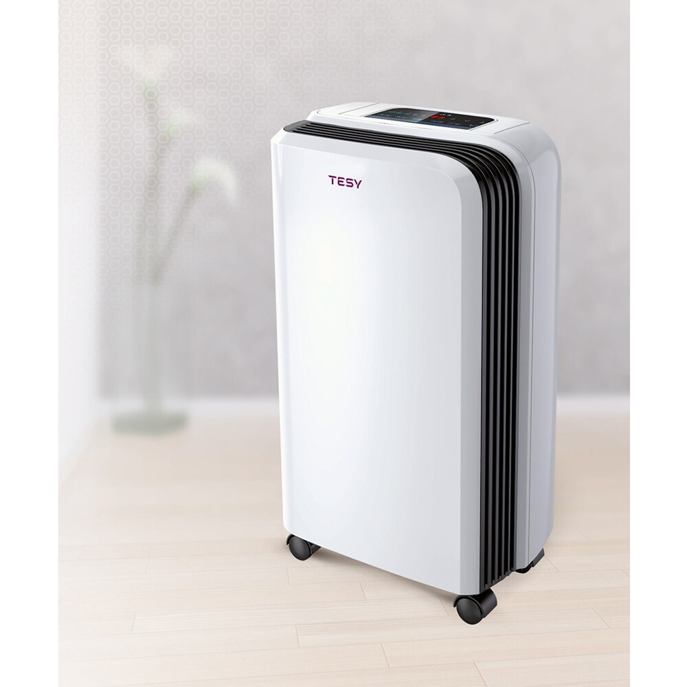 Dezumidificator aer TESY DHF10CEL, 10l/24h, 245W, alb-negru