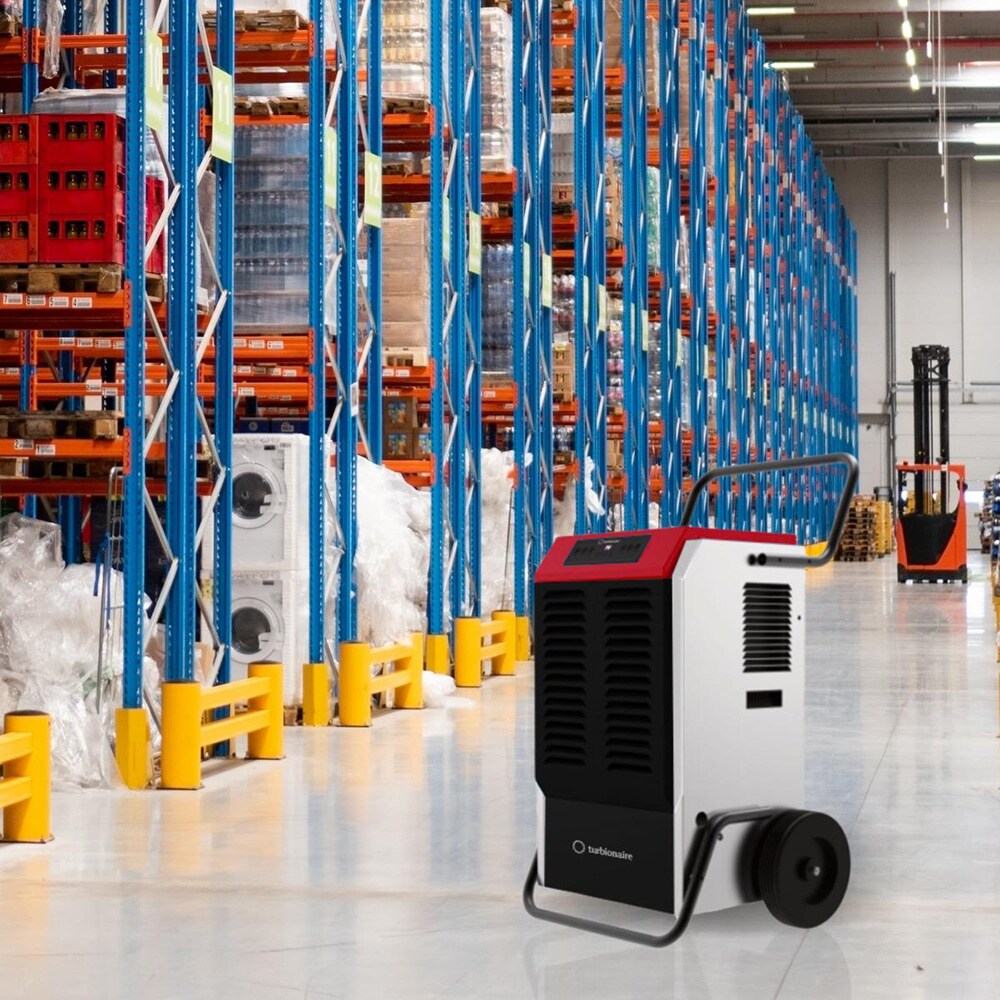 Dezumidificator aer TURBIONAIRE PRO 90N, 90l/zi, 1080W, alb-negru