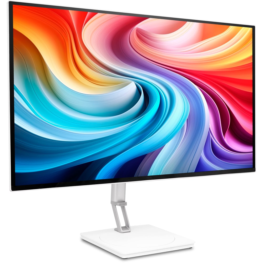 Monitor QD-OLED ACER CE270UX, 26.5", QHD, 240 Hz, AMD FreeSync Premium, HDR10, boxe, alb