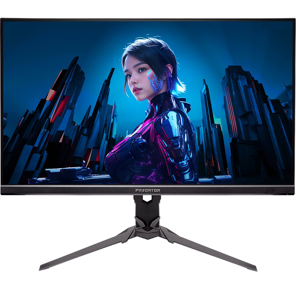 Monitor Gaming LED IPS ACER Predator XB273U X2, 27", QHD, 210Hz, AMD FreeSync Premium, HDR400, negru