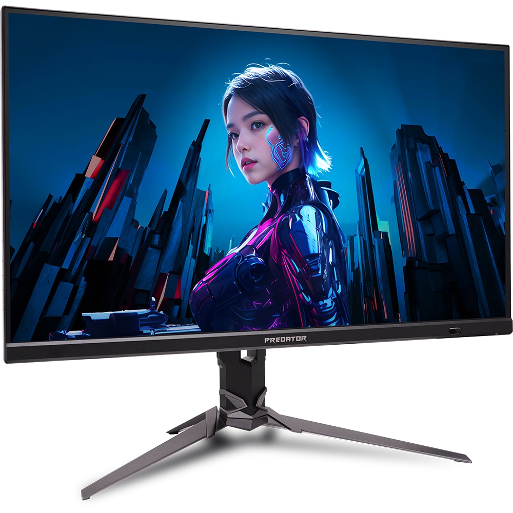 Monitor Gaming LED IPS ACER Predator XB273U X2, 27", QHD, 210Hz, AMD FreeSync Premium, HDR400, negru