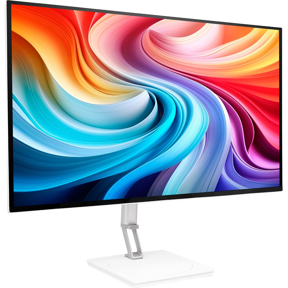 Monitor QD-OLED ACER CE320QKP, 31.5", 4K UHD, 165 Hz, AMD FreeSync Premium Pro, HDR 400, boxe, alb