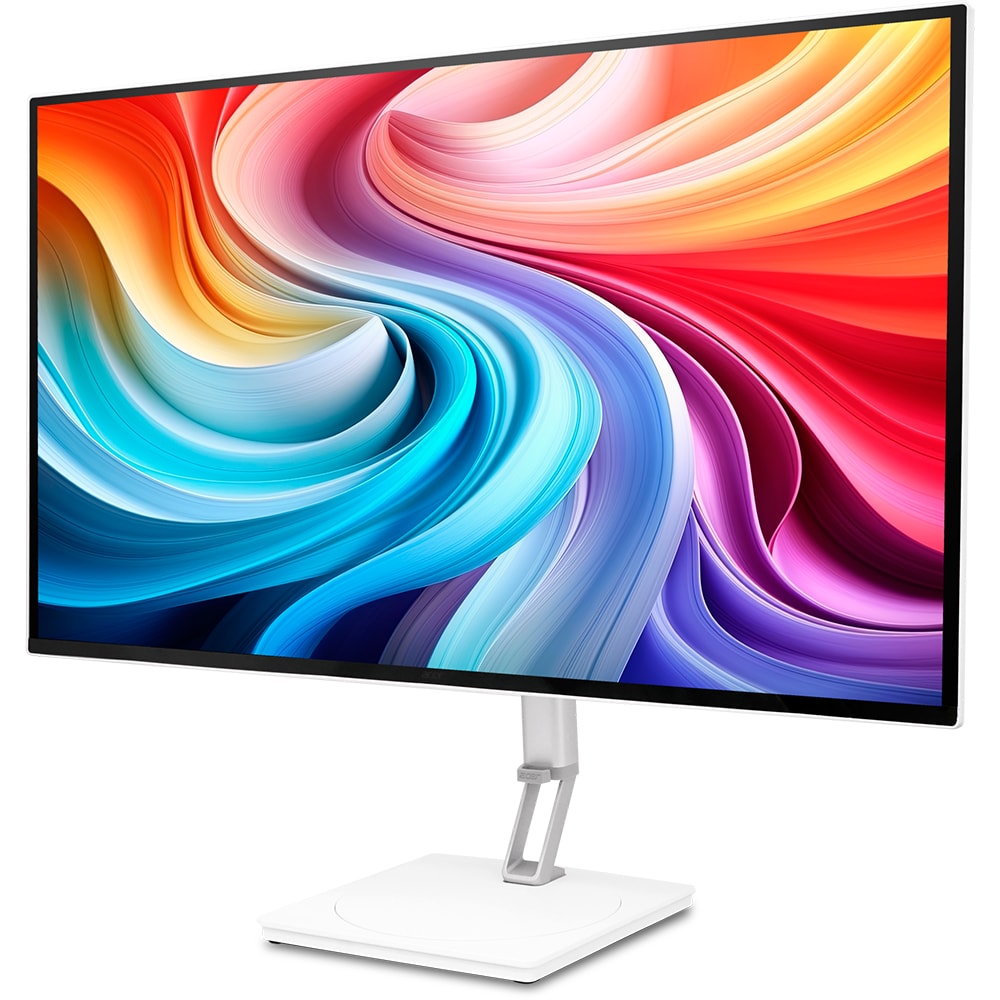 Monitor QD-OLED ACER CE320QKP, 31.5", 4K UHD, 165 Hz, AMD FreeSync Premium Pro, HDR 400, boxe, alb