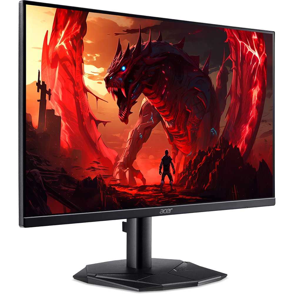 Monitor LED VA ACER Nitro KG240YP0, 23.8", Full HD, 144Hz, AMD FreeSync, HDR10, negru