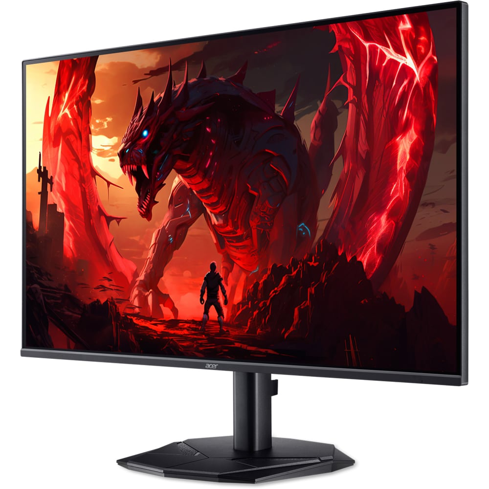 Monitor Gaming LED IPS ACER Nitro KG240YW3, 23.8", Full HD, 240 Hz, AMD FreeSync Premium, HDR10, boxe, negru