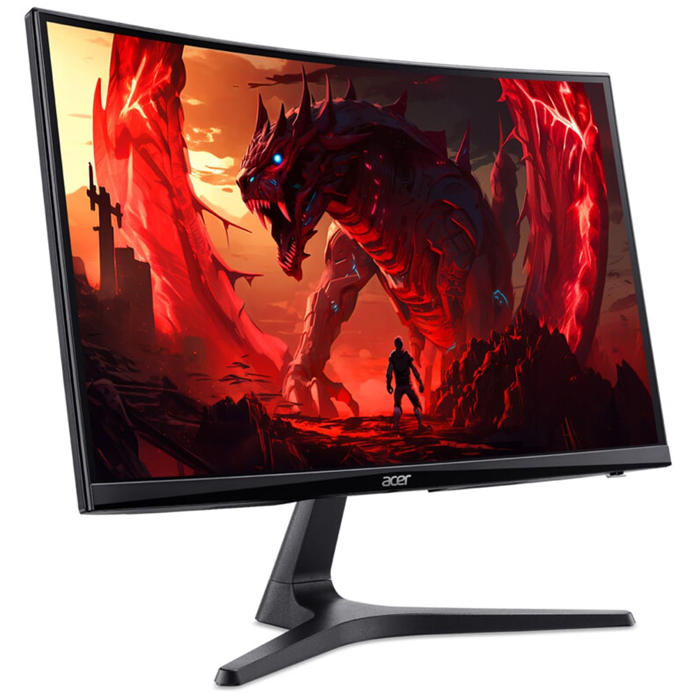 Monitor gaming curbat LED VA ACER Nitro ED240QP0, 23.6", Full HD, 144Hz, AMD FreeSync, negru
