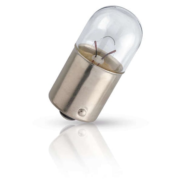 Bec auto halogen PHILIPS R5W, 12V, 5W, BA15S, blister, 2 bucati