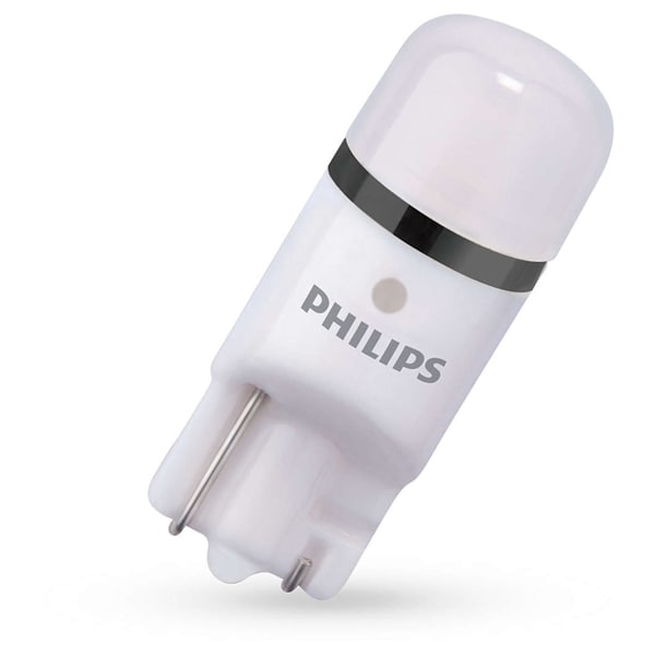 Bec auto led PHILIPS W5W Xtreme Vision, 12V, 1W/6000K, 2 bucati