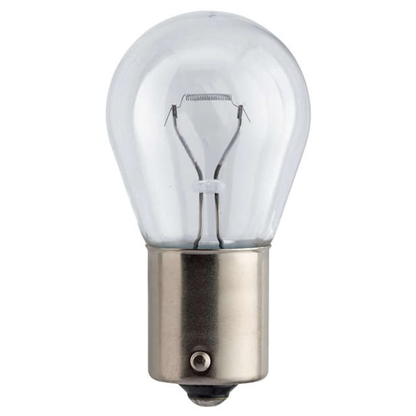 Bec auto halogen PHILIPS P21W, 12V, 21W, BA15S, blister, 2 bucati