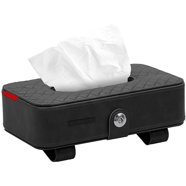 Husa de servetele pentru parasolar PROMATE TissueBox, negru