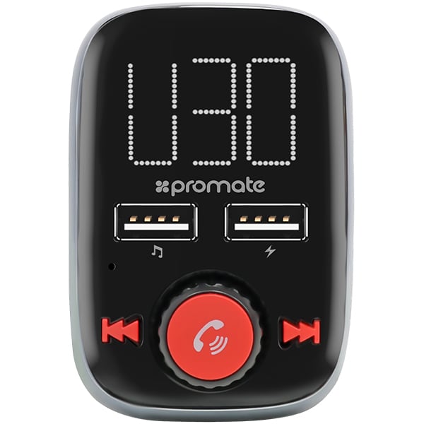 Modulator FM cu Bluetooth PROMATE SMARTUNE-3, 2 x USB, Jack 3.5