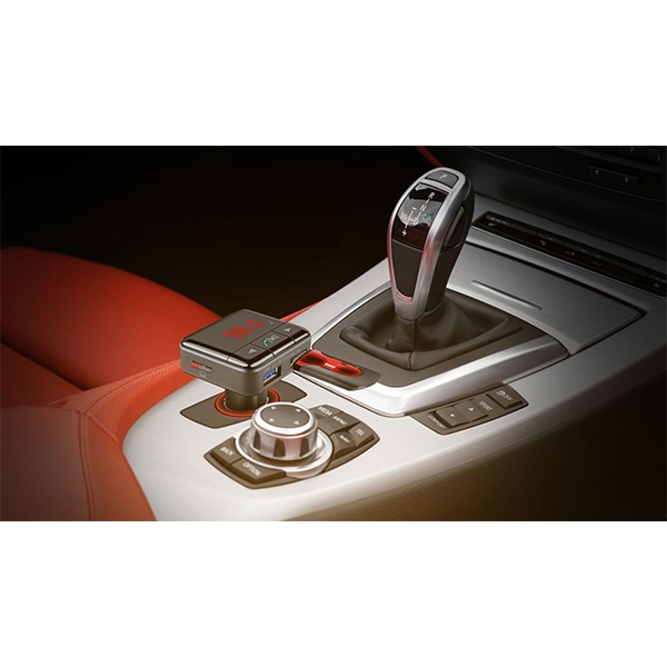Modulator FM cu Bluetooth PROMATE SMARTUNE-2, 2 x USB, Jack 3.5