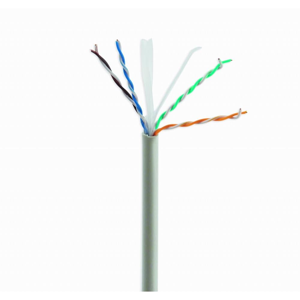 Cablu de retea UTP CAT6 GEMBIRD UPC-6004SE-SOL, 305 m, gri