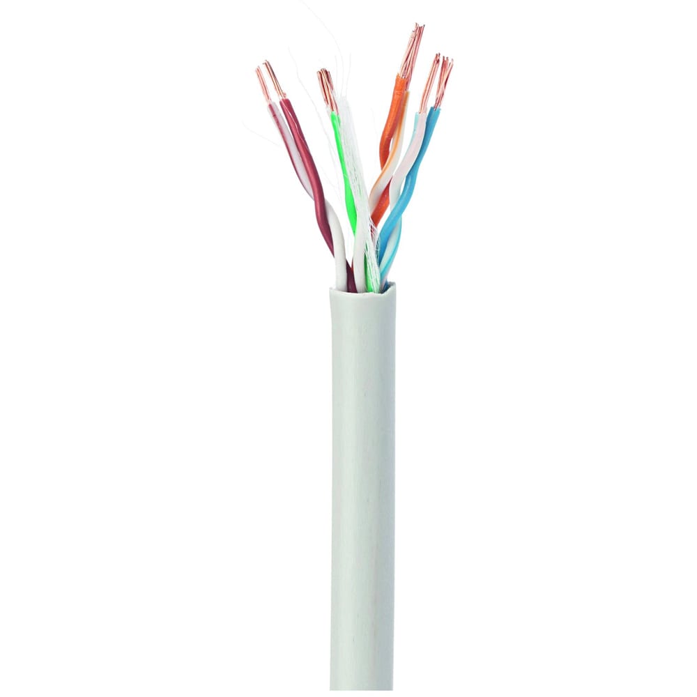 Cablu de retea UTP CAT5e GEMBIRD UPC-5004E-L/100, 100 m, gri