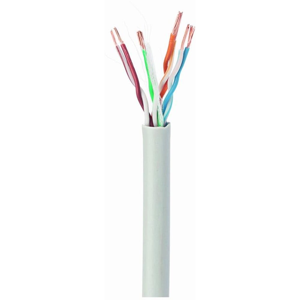 Cablu de retea UTP CAT5e GEMBIRD UPC-5004E-L, 305 m, gri