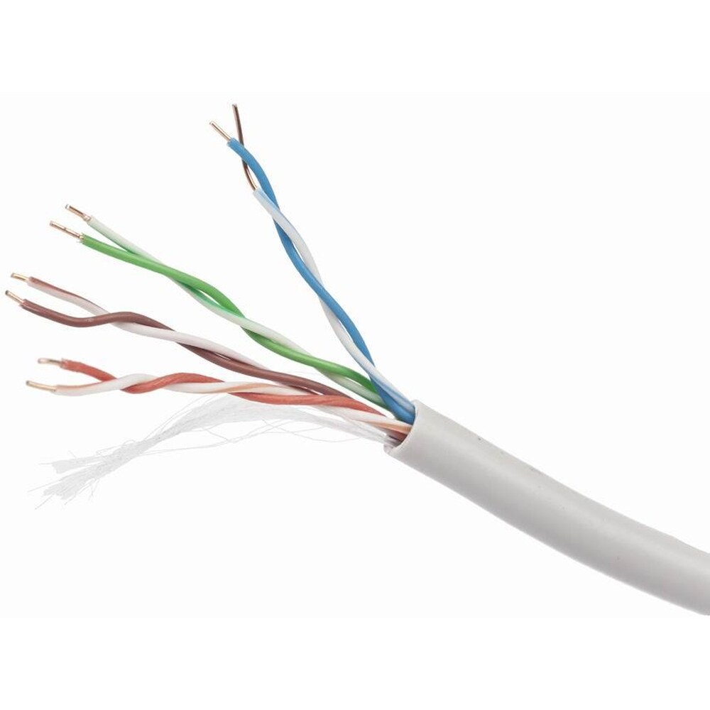 Cablu de retea UTP CAT5e GEMBIRD UPC-5004E-SO, 305 m, gri
