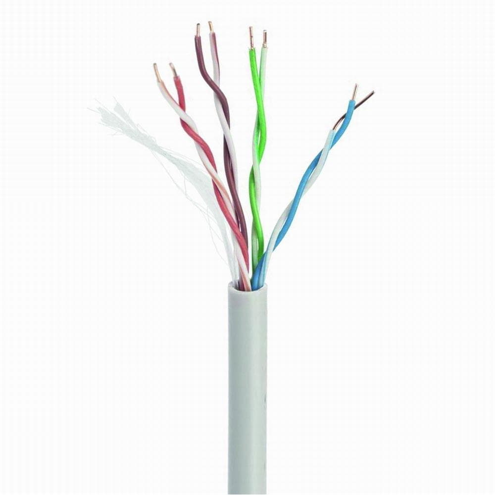 Cablu de retea UTP CAT5e GEMBIRD UPC-5004E-SOL/100, 100m, gri