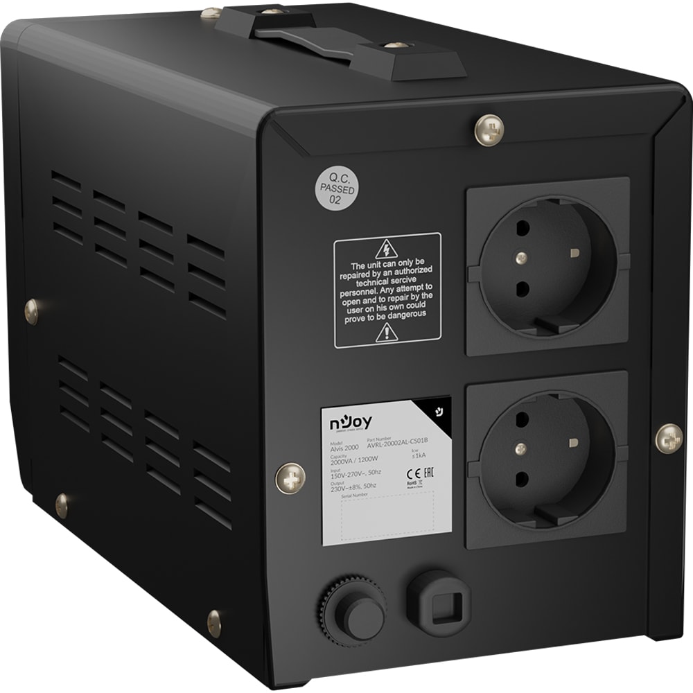 Stabilizator de tensiune NJOY Alvis 2000, 1200W