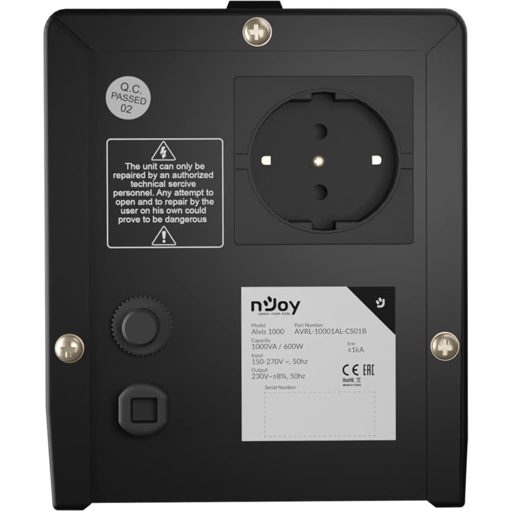 Stabilizator de tensiune NJOY Alvis 1000, 600W
