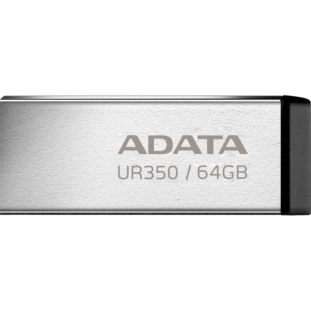 Memorie USB ADATA UR350, 64GB, USB 3.2 Gen 1, gri