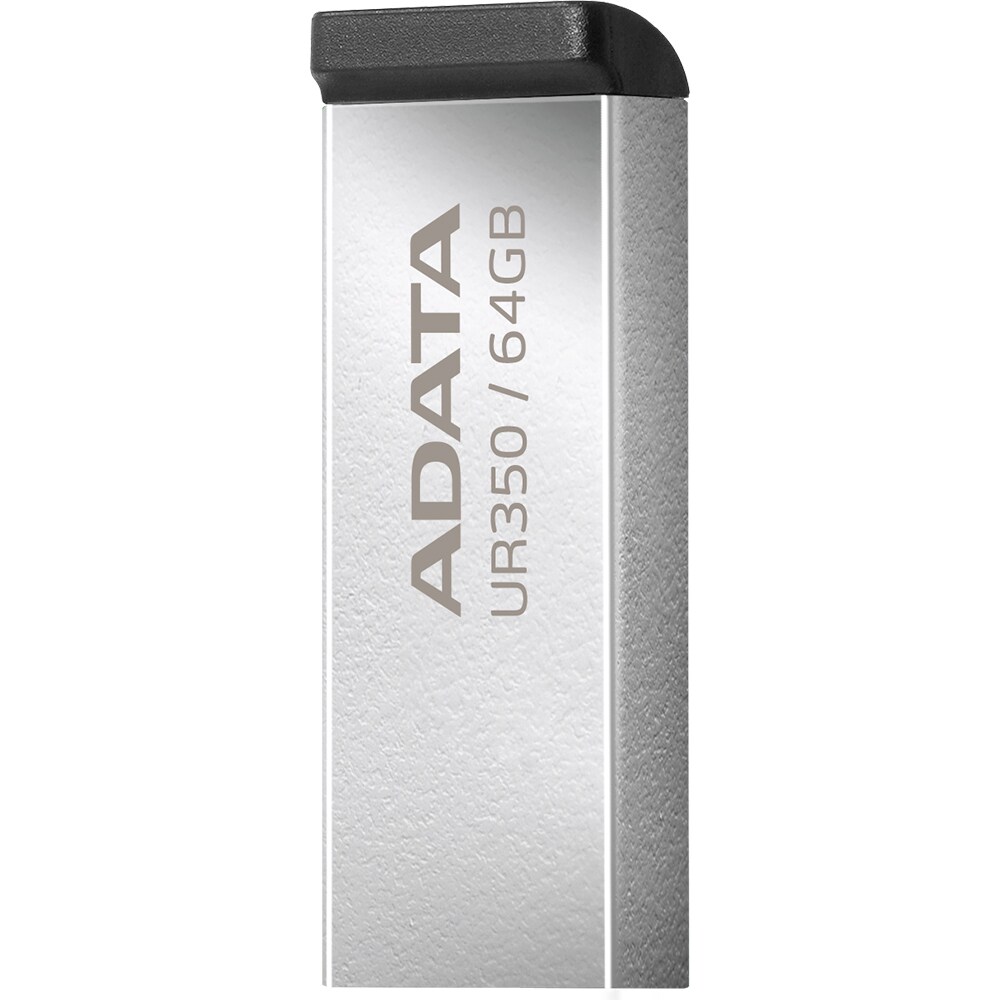 Memorie USB ADATA UR350, 64GB, USB 3.2 Gen 1, gri