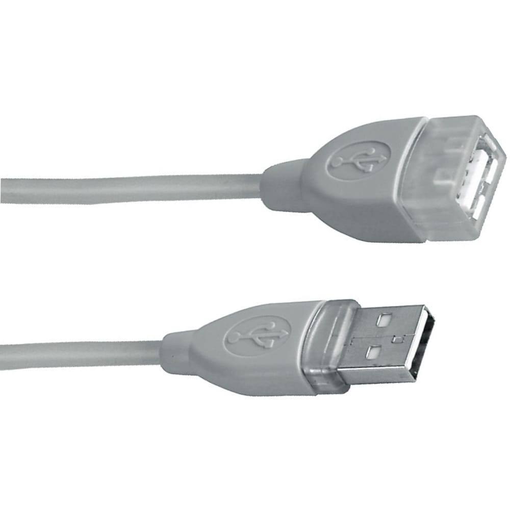 Cablu extensie USB 2.0 HAMA 39723, 0.5m, gri