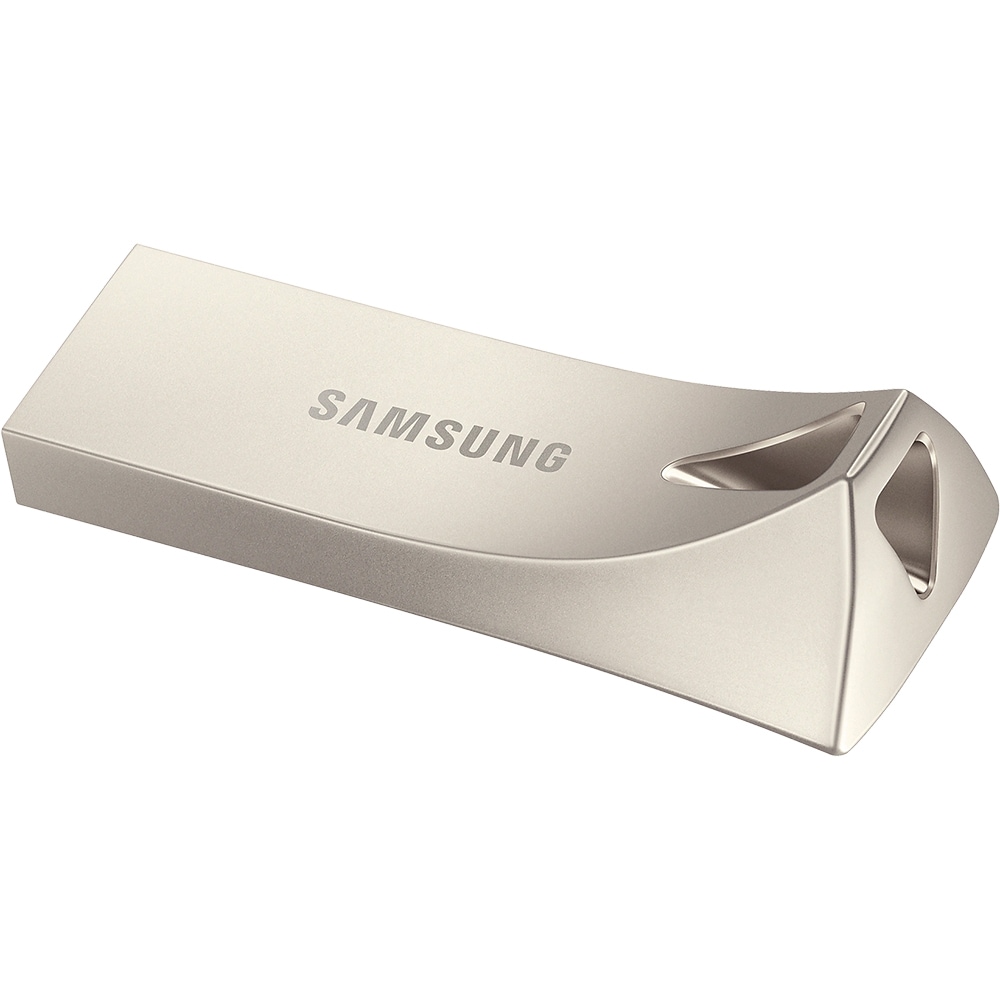 Memorie USB SAMSUNG BAR Plus MUF-256BE3/APC, 256GB, USB 3.1, auriu