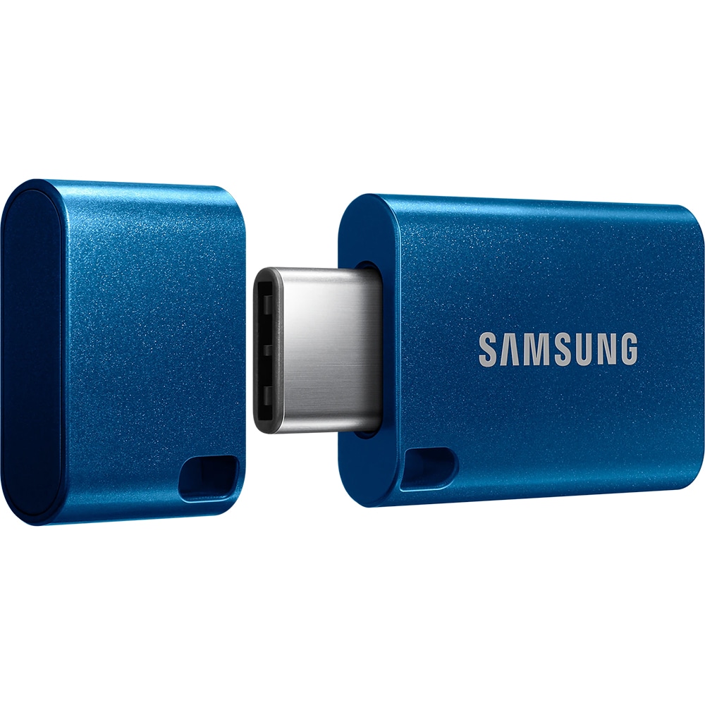 Memorie USB SAMSUNG MUF-128DA/APC, 128GB, USB 3.1 Type C, albastru