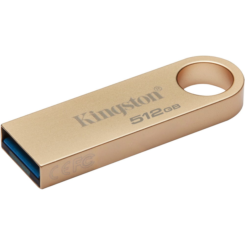 Memorie USB KINGSTON DataTraveler SE9 G3, 512GB, USB 3.2, auriu