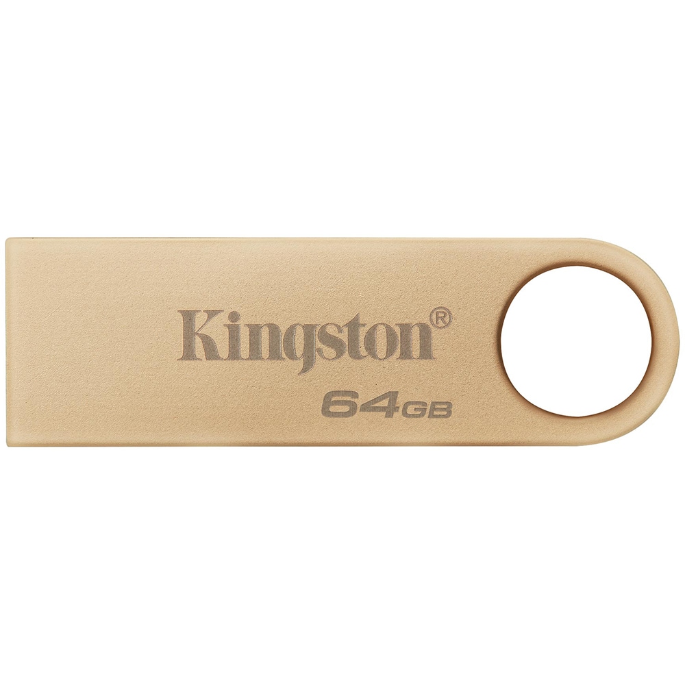Memorie USB KINGSTON DataTraveler SE9 G3, 64GB, USB 3.2, auriu