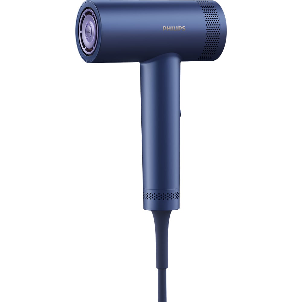 Uscator de par PHILIPS BHD839/00 Seria 8000, 1400W, Tehnologie ThermoShield, 3 viteze, 4 trepte temperatura, albastru