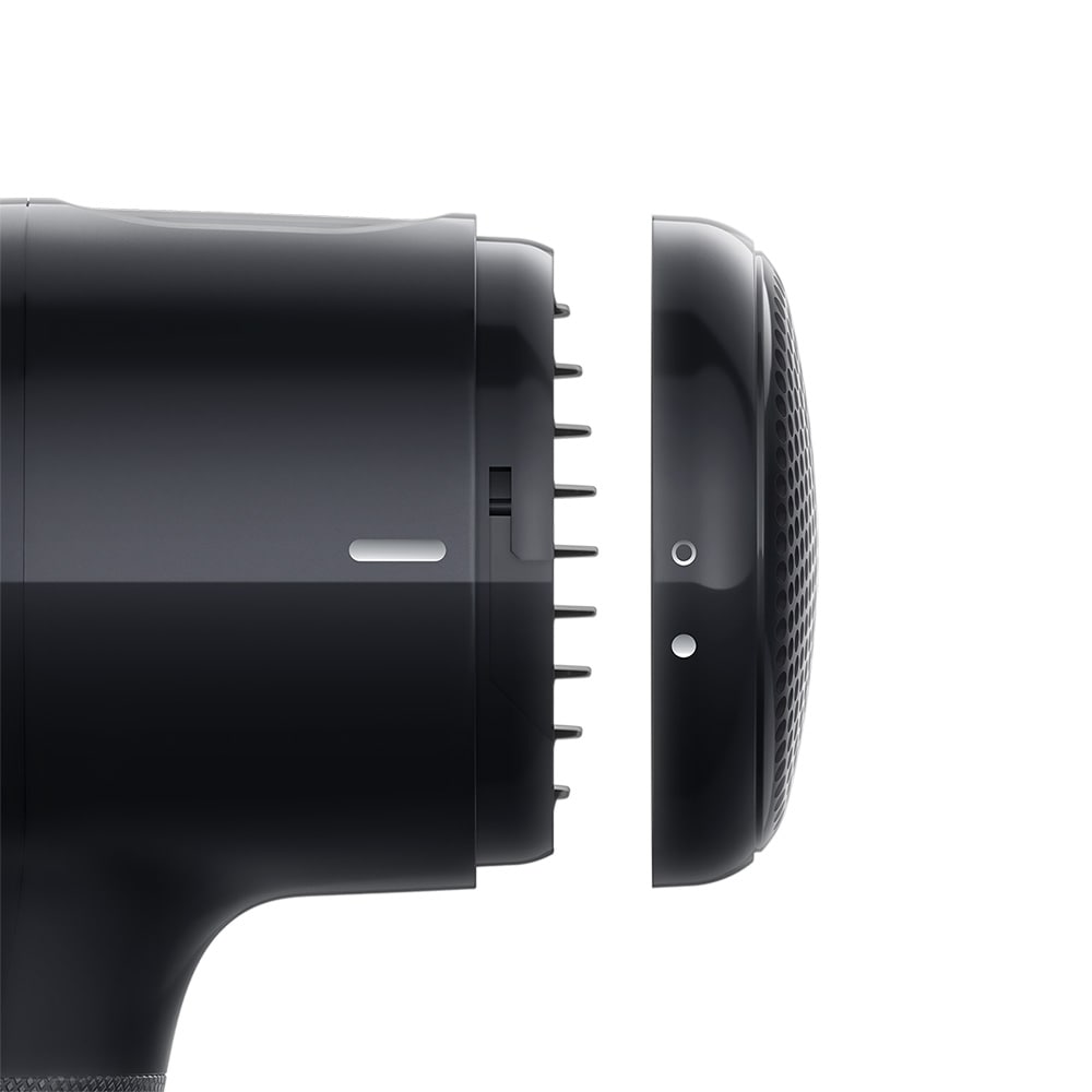 Uscator de par BRAUN BRHD225E, 2200W, 2 viteze, 3 trepte temperatura, negru