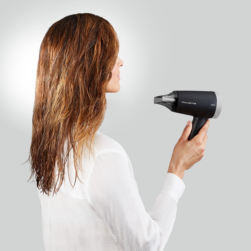 Uscator de par ROWENTA Style Iconic CV1810F0, 1600W, 2 viteze, negru