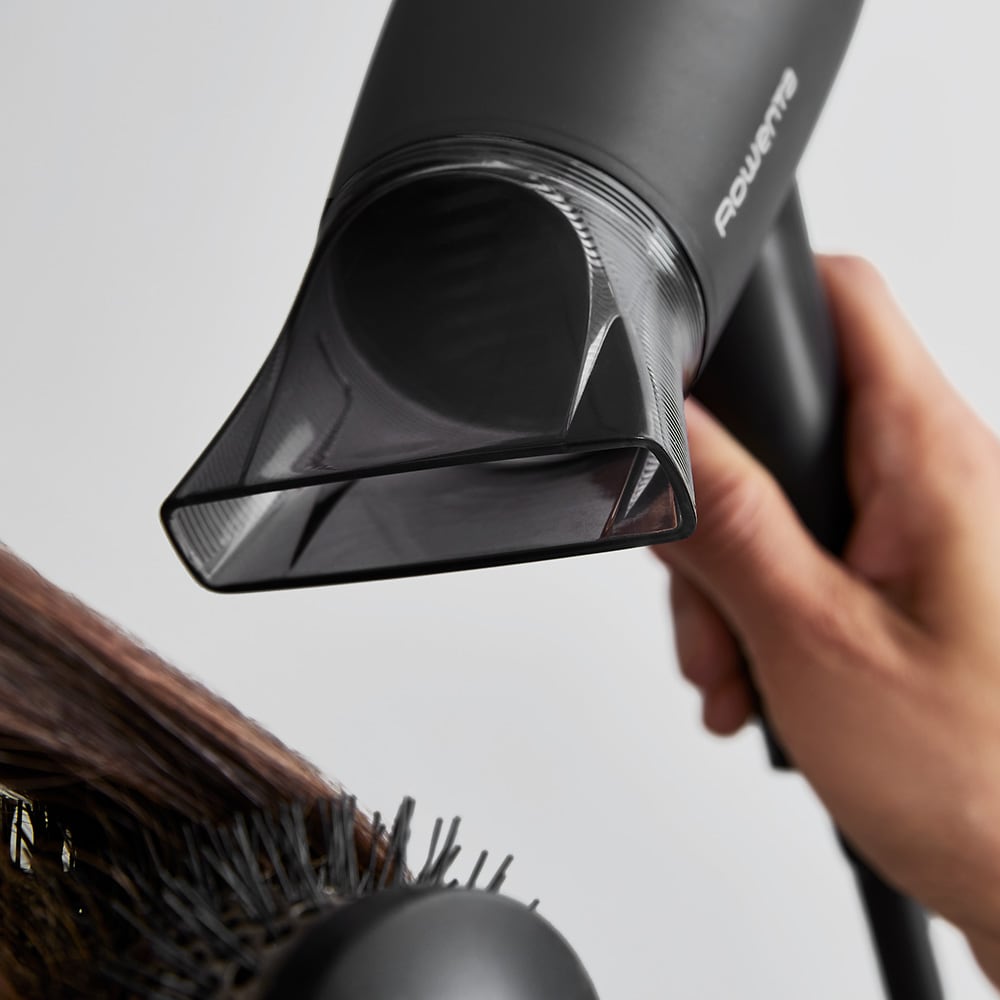 Uscator de par ROWENTA Style Iconic CV1810F0, 1600W, 2 viteze, negru
