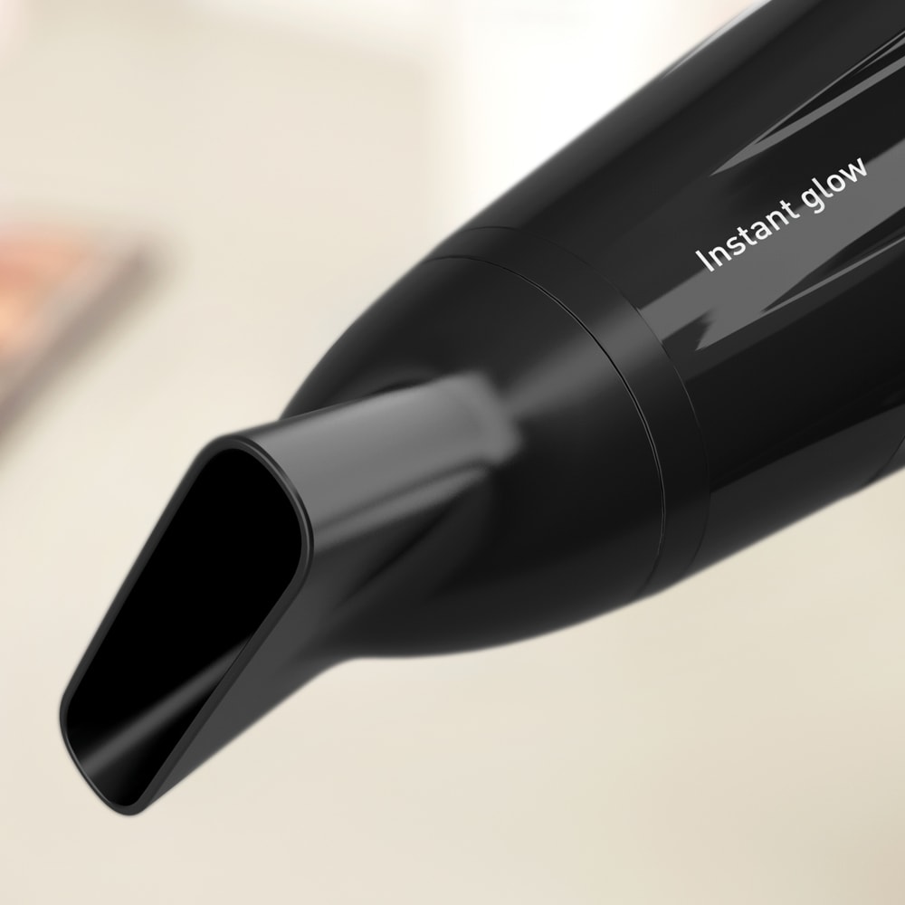 Uscator de par ROWENTA Studio Dry Glow CV5820F0, 2 viteze, 3 trepte de temperatura, negru