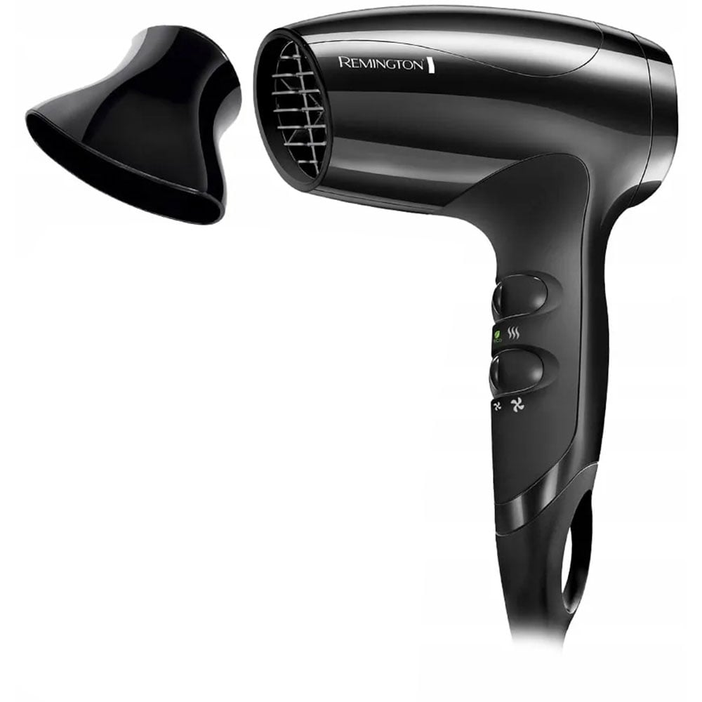 Uscator de par REMINGTON D5000, 1800W, 2 viteze, 3 trepte temperatura, negru