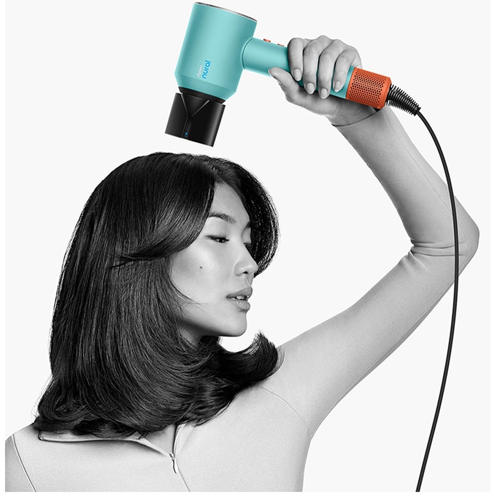 Uscator de par DYSON Supersonic Nural HD16, 1600W, 3 viteze, 4 trepte temperatura, patina-topaz