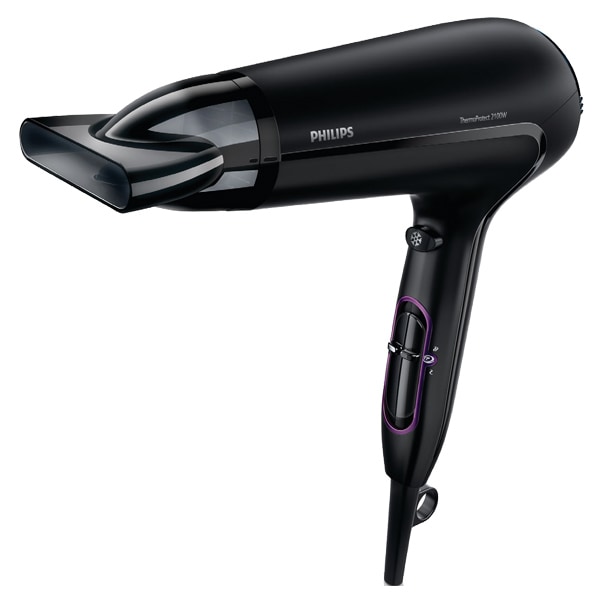 Uscator de par PHILIPS ThermoProtect HP8230/00, 2100W, 6 viteze, 3 trepte temperatura, negru