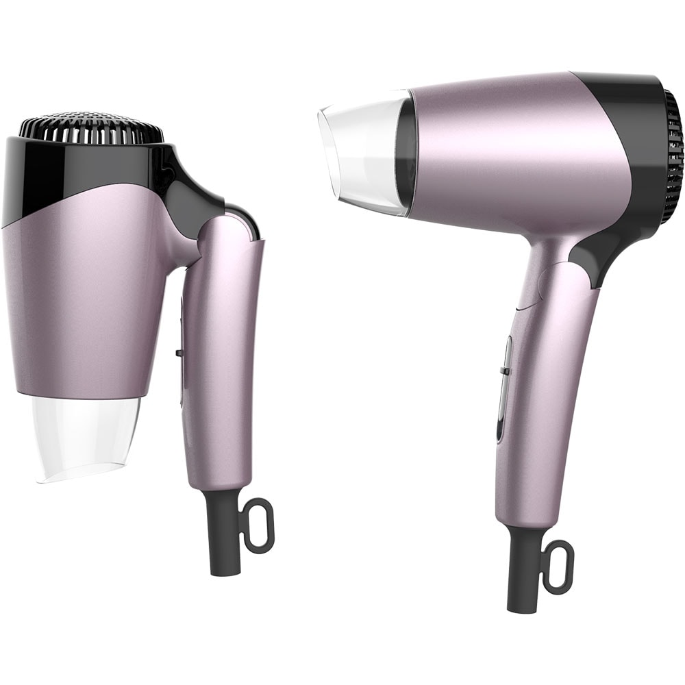 Uscator de par MYRIA MY4884, 1200W, 2 viteze, 3 trepte temperatura, roz